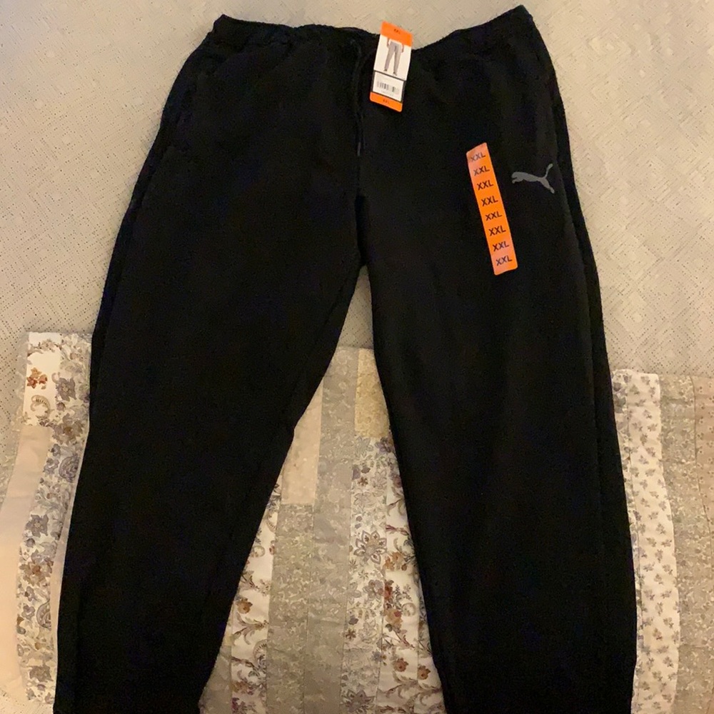 NWT - Puma Black Men’s Training Pants